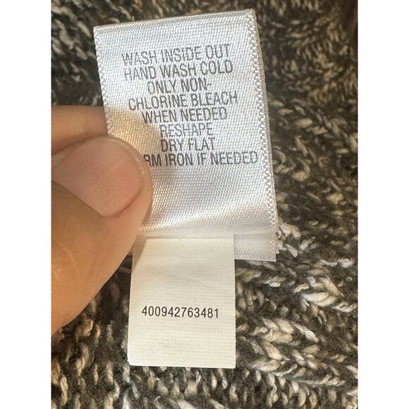 Croft & Barrow Women's Grey Open Cardigan sweater Long Sleeve Size XL - Picture 8 of 8